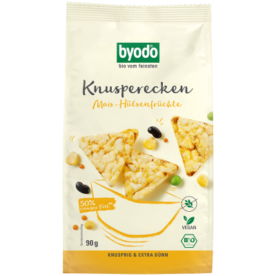 Knusperecken Mais - Hülsenfrüchte (90gr)